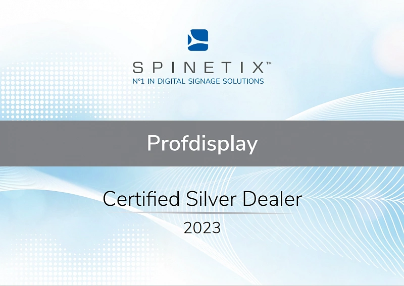 Сертификат о дистрибьюции SpinetiX