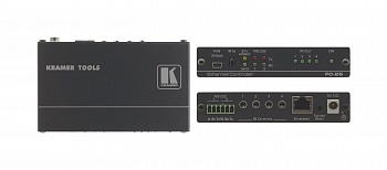 Преобразователь Kramer FC-26 (RS-232 + ИК — Ethernet; 2 порта RS-232, 4 ИК, web-интерфейс)
