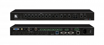 Масштабатор HDMI / VGA / CV в HDMI / HDBaseT; поддержка 4К60 4:4:4, усилитель мощности аудио Kramer VP-551X