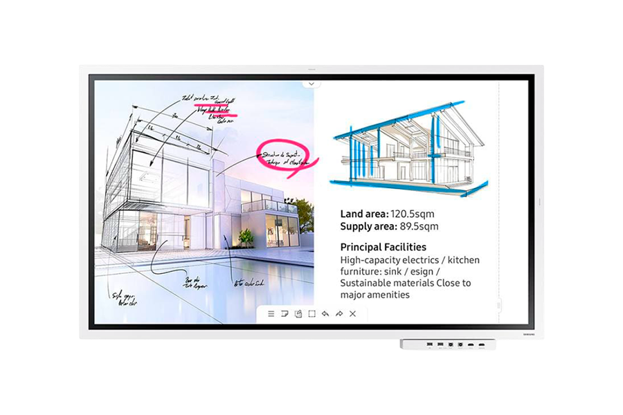 Интерактивная панель 55" Samsung Flip 2 WM55R Интерактивная панель 55" Samsung Flip 2 WM55R