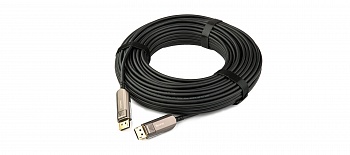 Малодымный активный оптоволоконный кабель DisplayPort 1.4 Kramer CLS-AOCDP/UF-98 с поддержкой 8K@60, 30 м