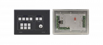 Панель управления универсальная с 12 кнопками и цифровым регулятором громкости Kramer RC-74DL(W)