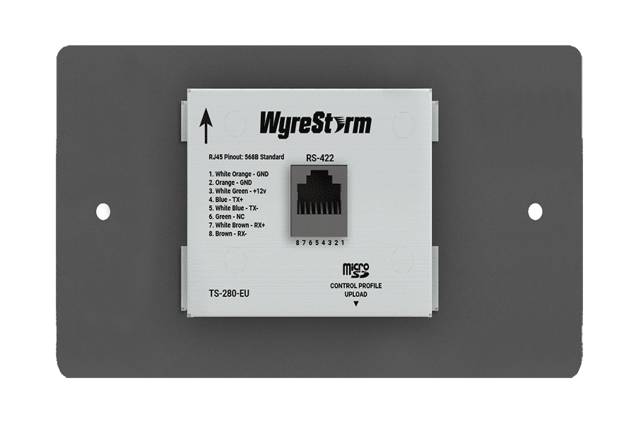 Сенсорная панель управления WyreStorm 2.8" TS-280-EU Сенсорная панель управления WyreStorm 2.8" TS-280-EU