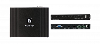 Масштабатор VGA / YUV, HDMI и USB-C в HDMI; поддержка 4К60 4:4:4 Kramer VP-426C