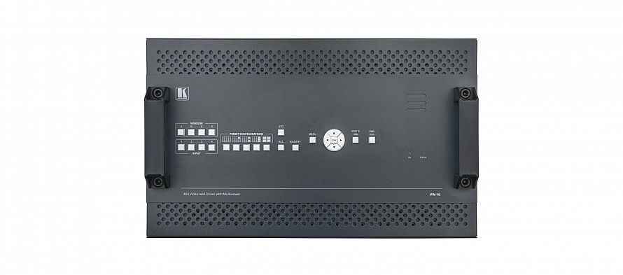 Масштабатор Kramer VW-16 HDMI для видеостен с 16 выходами; поддержка 4K60 4:4:4