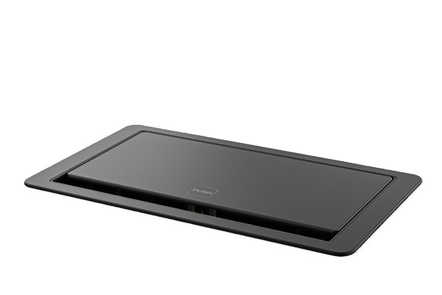Встраиваемый в стол лючок с одной розеткой, зарядками USB, 2 x HDMI, USB- C и сквозной RJ-45 WyreStorm IDB-400-MS Встраиваемый в стол лючок с одной розеткой, зарядками USB, 2 x HDMI, USB- C и сквозной RJ-45 WyreStorm IDB-400-MS