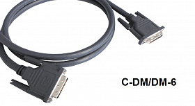 Кабель Kramer C-DM/DM-3 DVI-D Dual link (Вилка - Вилка), 0,9 м
