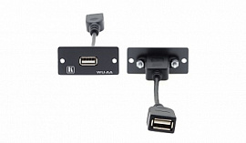 Kramer WU-AA(W)  Модуль-переходник USB розетка А-розетка А; цвет белый