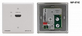Передатчик HDMI по витой паре DGKat; цвет белый Kramer WP-571E(W)-86