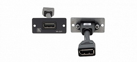 Kramer W-DP(G) Модуль-переходник DisplayPort розетка-розетка; цвет серый