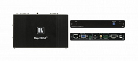 Приёмник HDMI и RS-232 по любому двухжильному кабелю; до 600 м, выходы S/PDIF и балансного аудио Kramer TP-752R