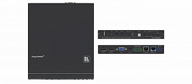 Масштабатор Kramer VP-428H2 HDMI, DP и VGA в HDBaseT, передатчик RS-232, ИК и Ethernet