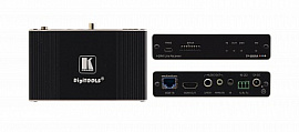 Приёмник HDMI, RS-232 и ИК по витой паре HDBaseT с деэмбедером аудио; до 70 м, поддержка 4К60 4:2:0 Kramer TP-580RA