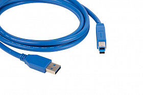 Кабель Kramer C-USB3/AB-6 USB-A 3.0 (вилка)-USB-B (вилка), 1,8 м

