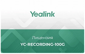 Лицензия облачного сервиса Yealink Meeting Cloud YC-Recording-100G