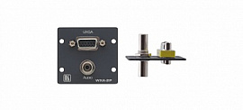 Kramer WXA-2P(B) Модуль-переходник для VGA (розетка-розетка) и стерео аудио (3,5-мм розетка-розетка); цвет черный