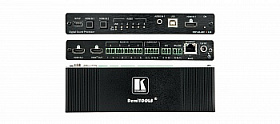 Kramer DSP-62-AEC Процессор цифровой обработки звука со встроенным микшером и коммутатором аудиосигналов; поддержка PoE