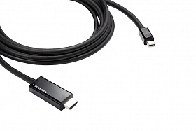 Активный кабель Mini DisplayPort (вилка)-HDMI 4K (вилка), 3 м Kramer C-MDP/HM/UHD-10