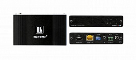 Приёмник HDMI, RS-232 и ИК-сигналов по витой паре DGKat 2.0; поддержка 4К60 4:4:4, PoC Kramer TP-874XR