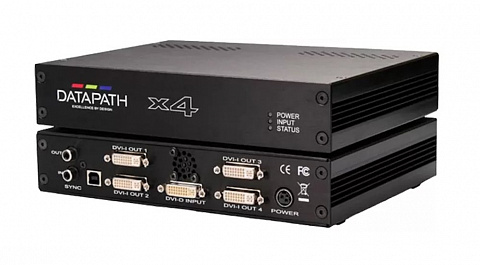 Характеристики контроллера видеостены Datapath x4