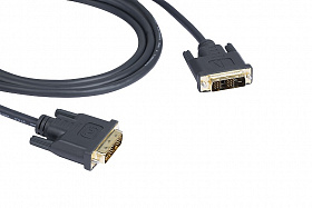 Гибкий кабель DVI Single link Kramer C-MDM/MDM-6 (вилка – вилка), 1,8 м
