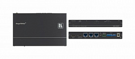 Передатчик HDMI по витой паре HDBaseT с тремя выходами; до 70 м, поддержка 4К60 4:2:0  Kramer VM-3HDT