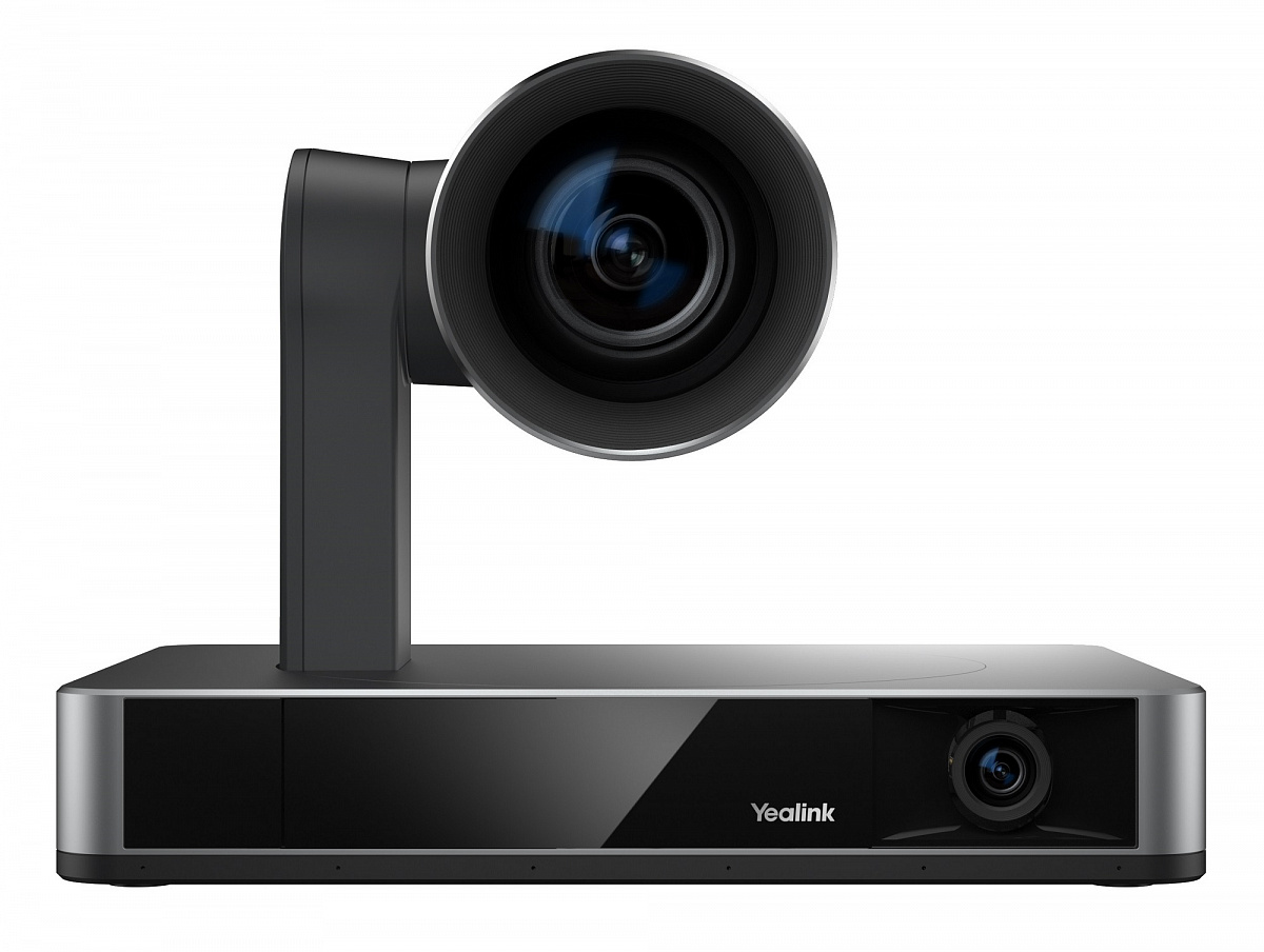 Управляемая 4k-видеокамера для больших и средних конференц-комнат с двумя объективами Yealink UVC86