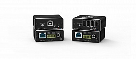 Передатчик и приемник сигналов USB 2.0 и RS-232 по витой паре Kramer PT-2UT/R
